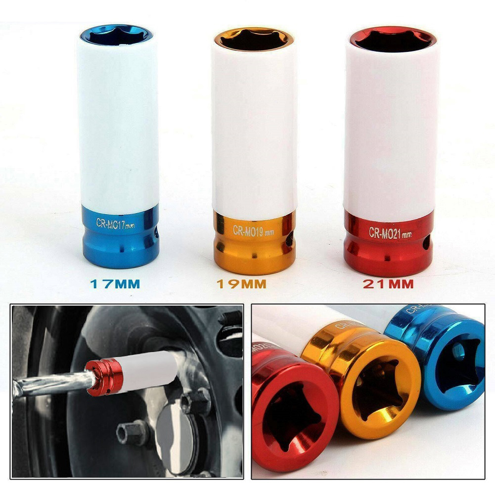 Hand Tools In Workshop - 1Pc Metal Socket 17mm/19mm/21mm Socket Wrench