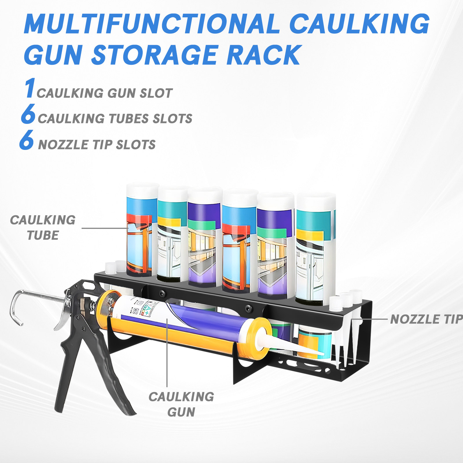 Heavy-Duty Wall-Mounted Caulki - Workshop Tools Wall ulasan dan harga
