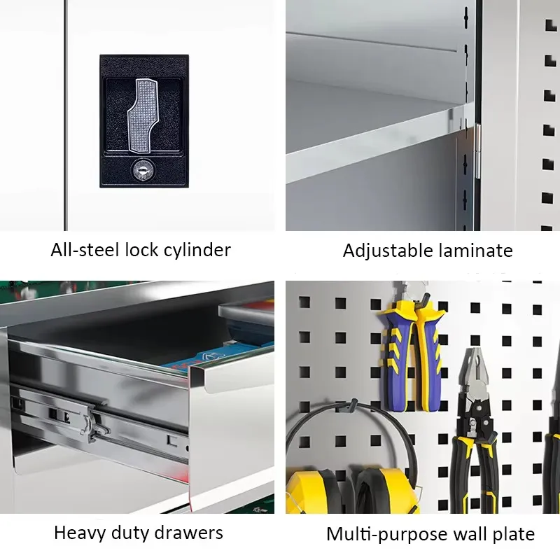 Customizable 304 Stainless Ste - Workshop Tools Cabinet ulasan dan harga