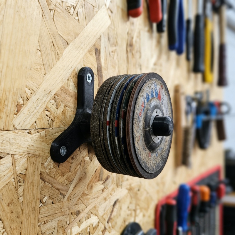 1Pcs Wall Mount Grinder Holder - Workshop Tools Wall ulasan dan harga