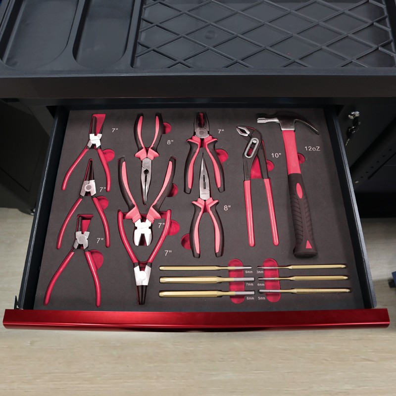 7 Drawer Tool Trolley With 273 - Workshop Tools Cabinet ulasan dan harga
