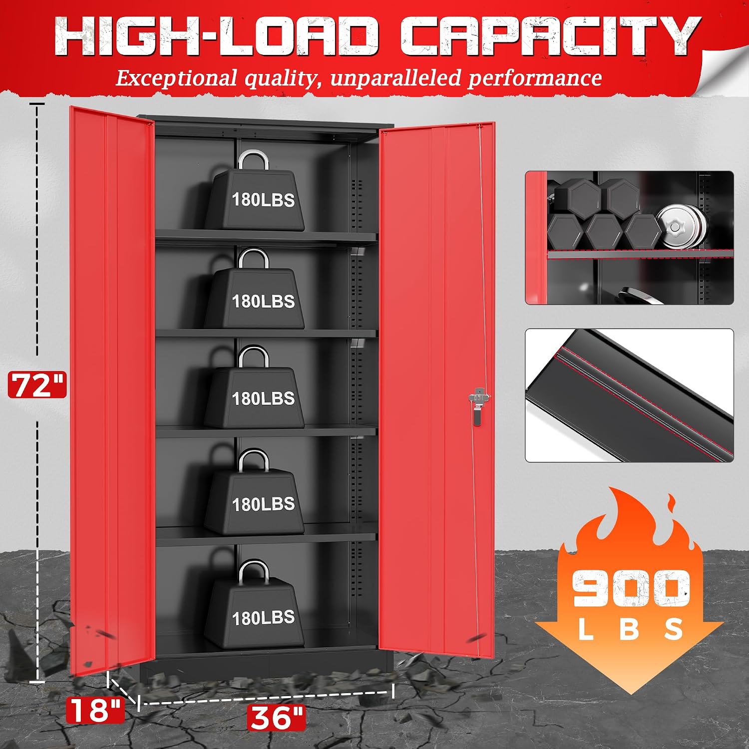 Heavy Duty Metal Garage Storag - Workshop Tools Cabinet ulasan dan harga