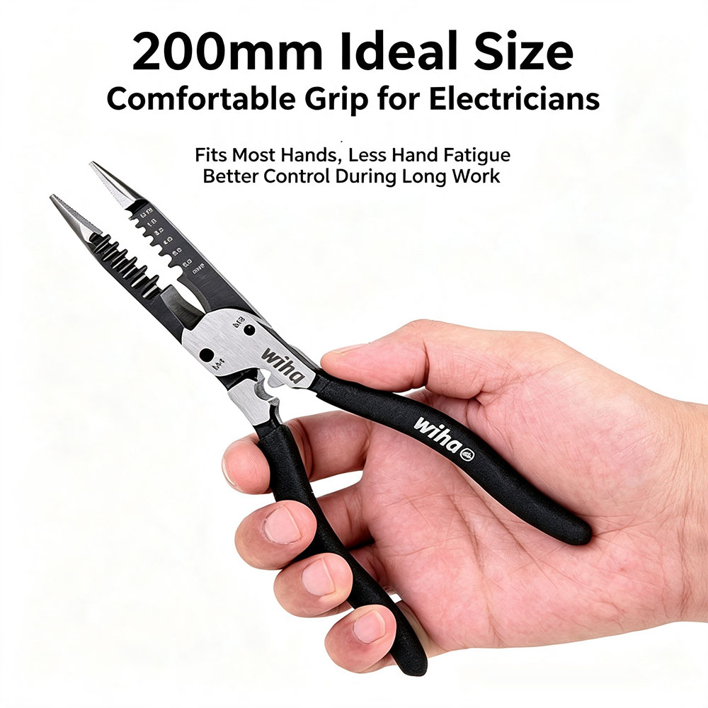Wiha 46811 200mm 6‑in‑1 Multi‑ - Tools Vn ulasan dan harga