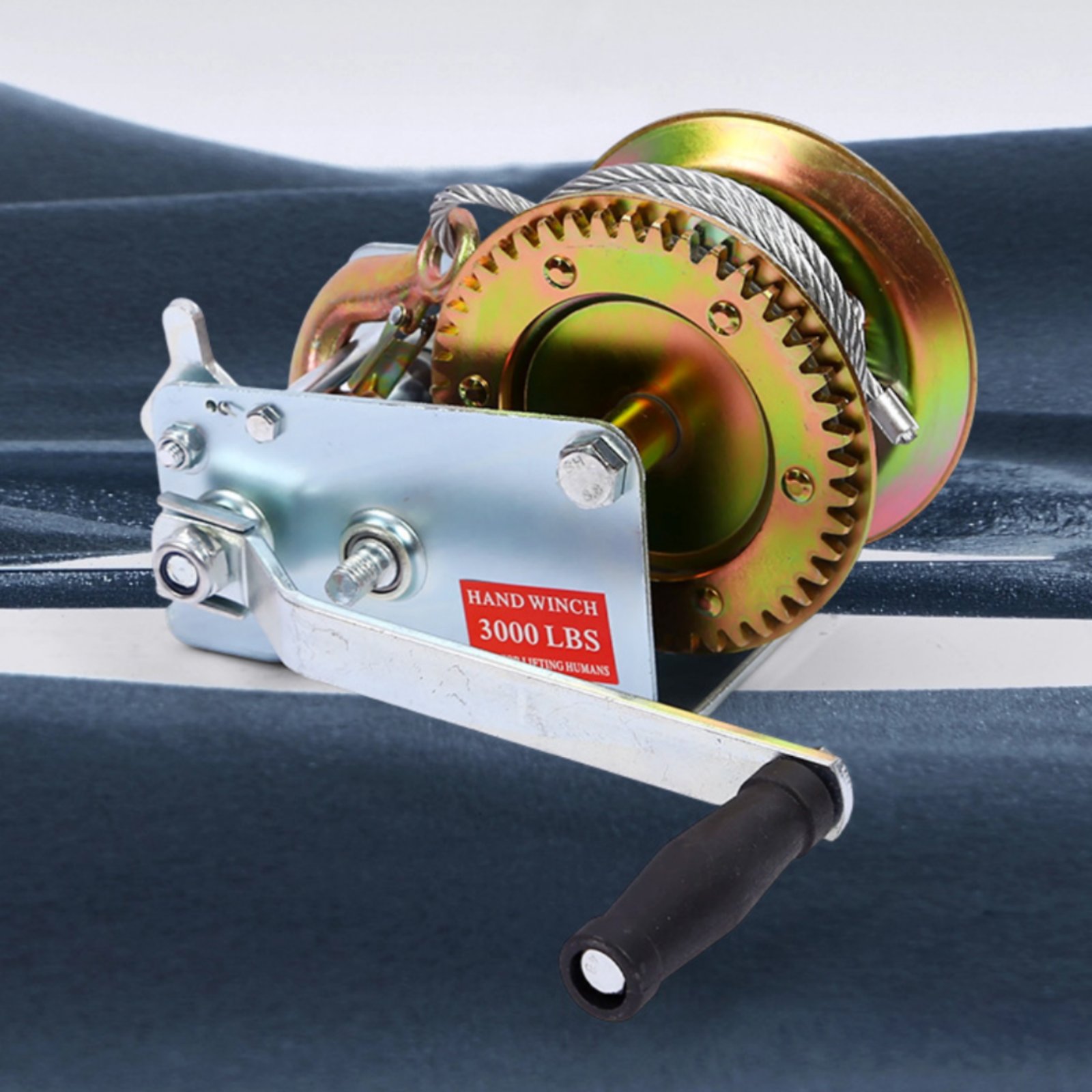 Hand Crank Winch Portable Wire - Hand Tools In Workshop ulasan dan harga