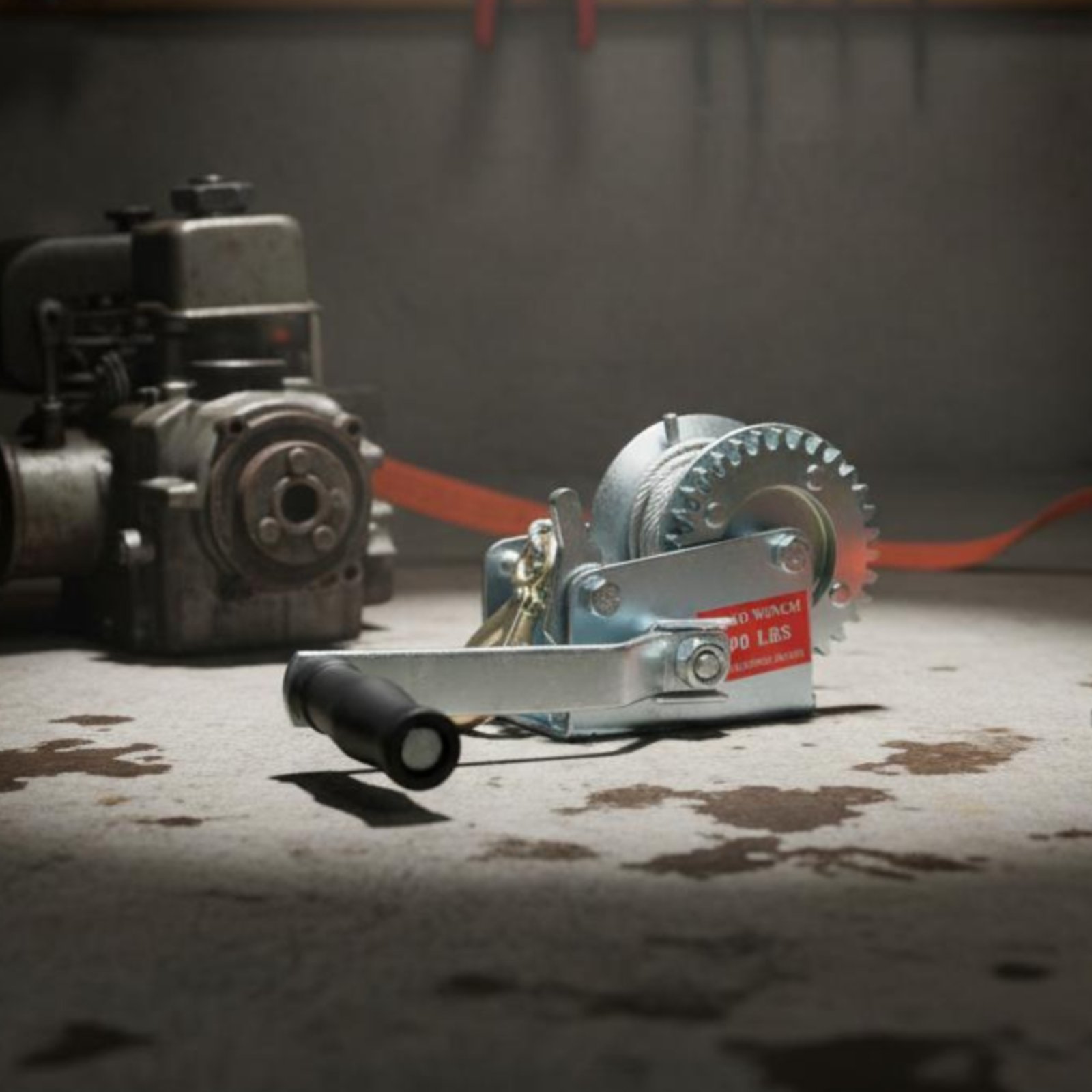 Hand Crank Winch Portable Wire - Hand Tools In Workshop ulasan dan harga
