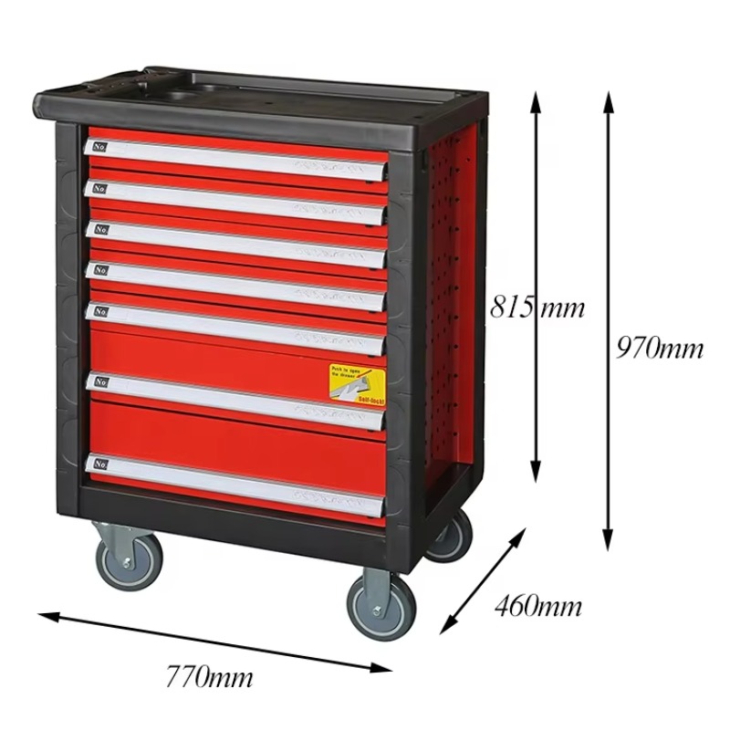 225 Pcs Movable Tool Cabinet 7 - Workshop Tools Cabinet ulasan dan harga