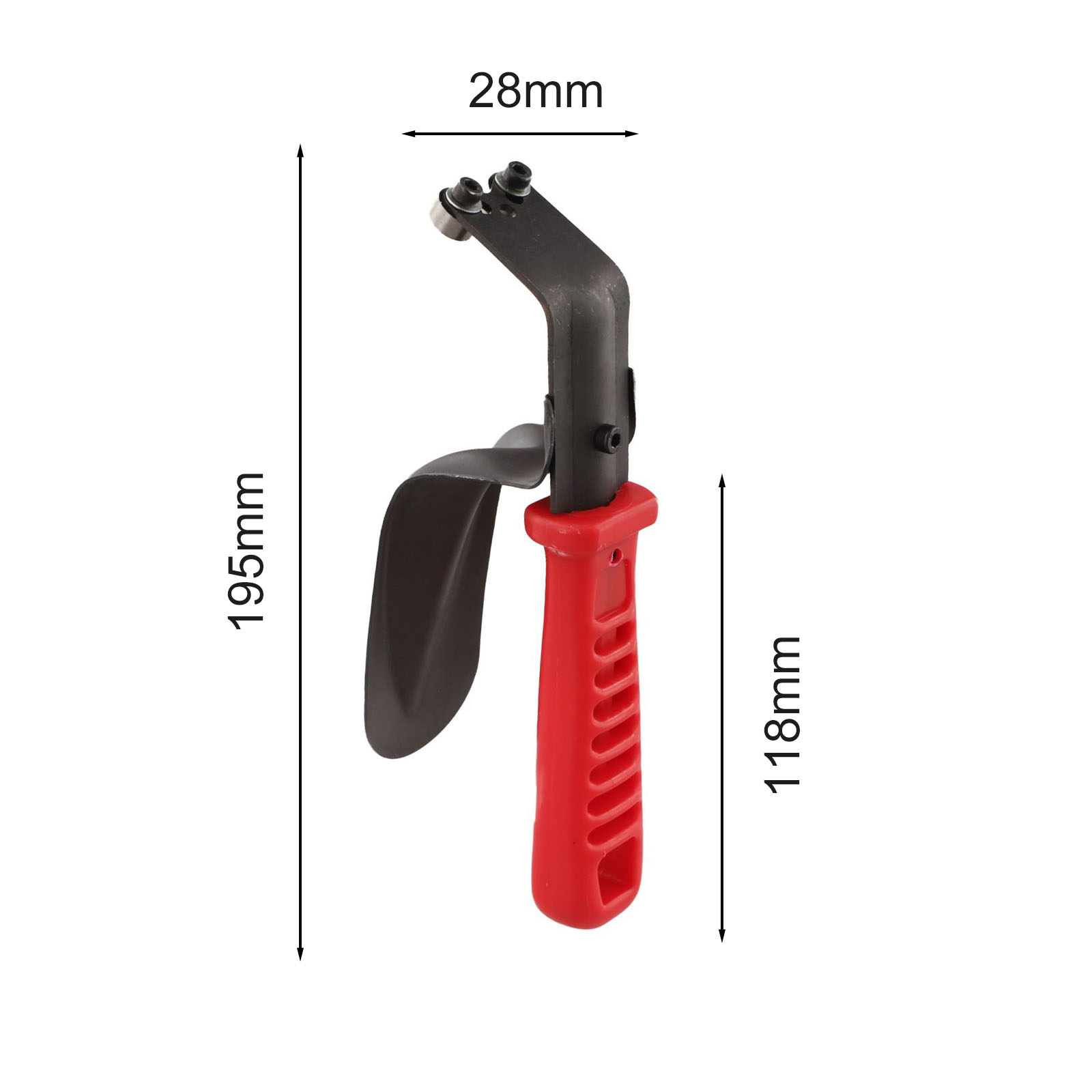 2Pcs Red Double Edge Deburring - Hand Tools In Workshop ulasan dan harga