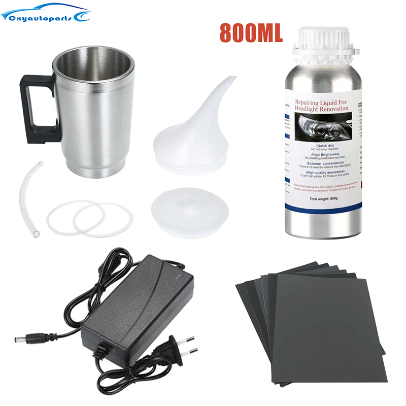 Car Headlight Polishing Restor - Car Workshop Tools Kit ulasan dan harga