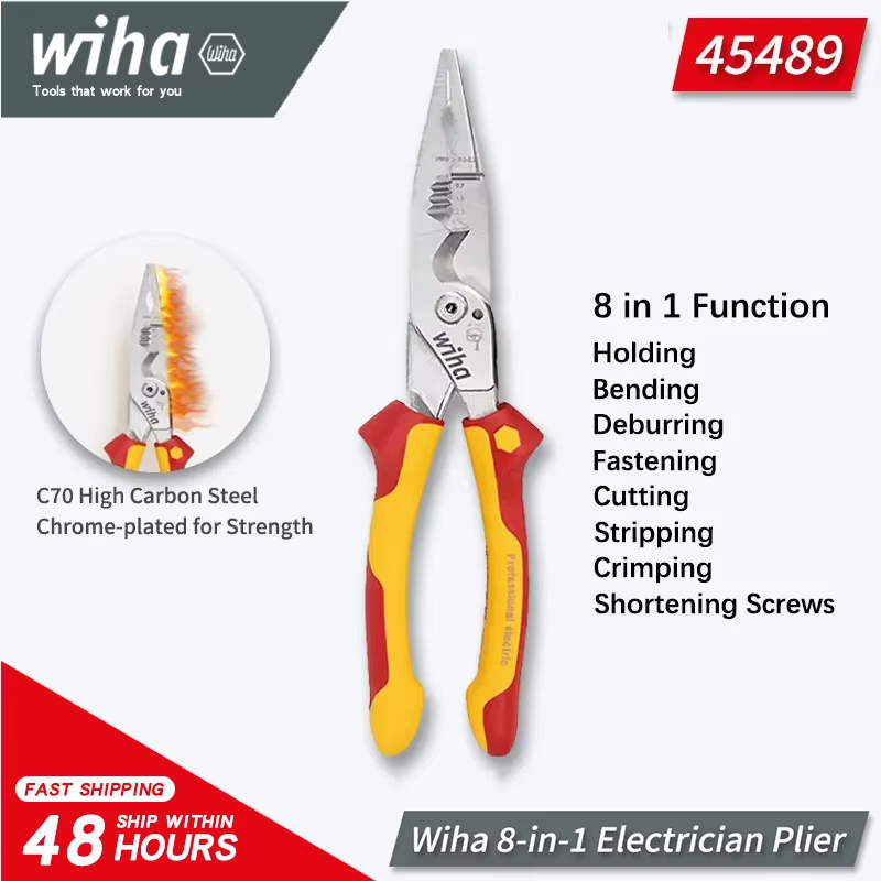 Wiha Genuine 45489 8-in-1 Insu - Tools Vn ulasan dan harga
