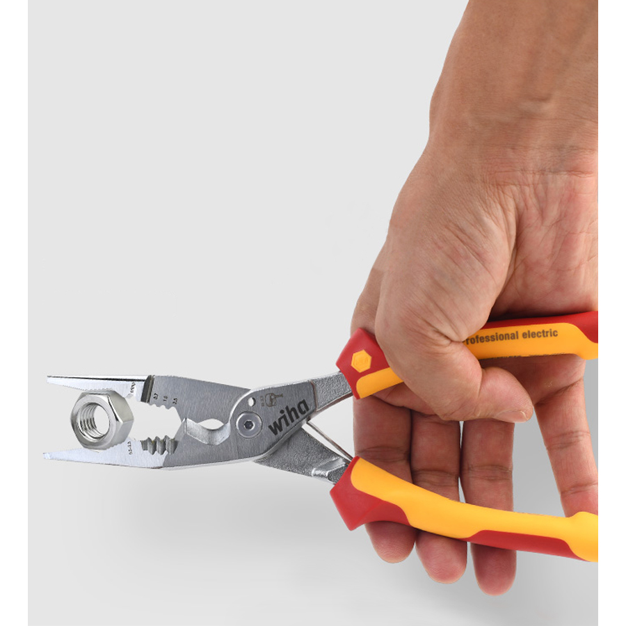 WIHA 8 in 1 Insulated Pliers 1 - Tools Vn ulasan dan harga
