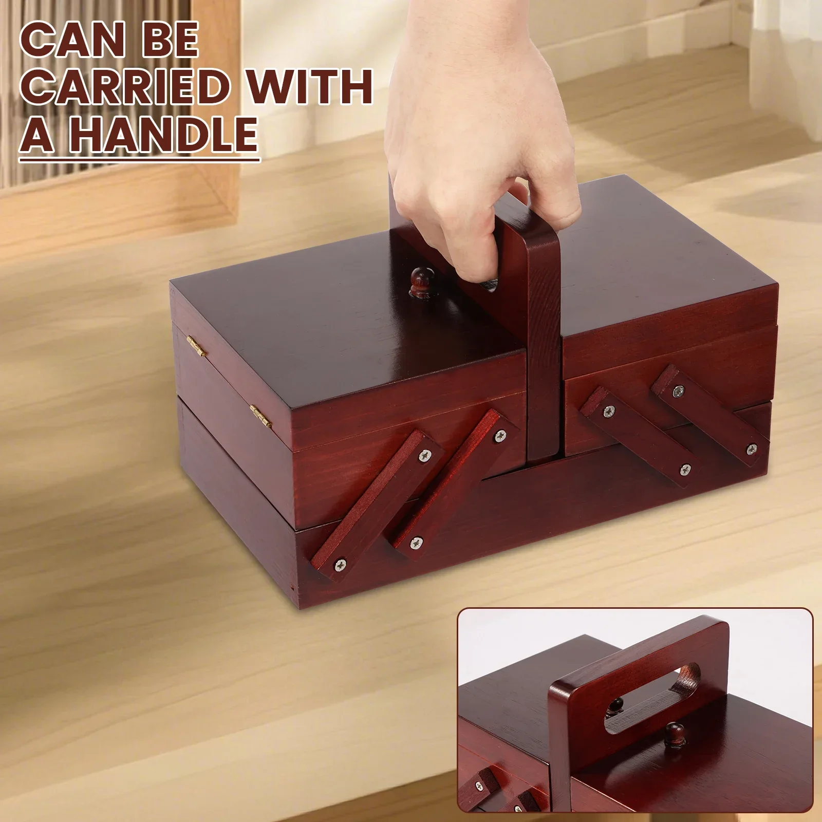 Expandable Sewing Thread Box W - Workshop Tools Cabinet ulasan dan harga