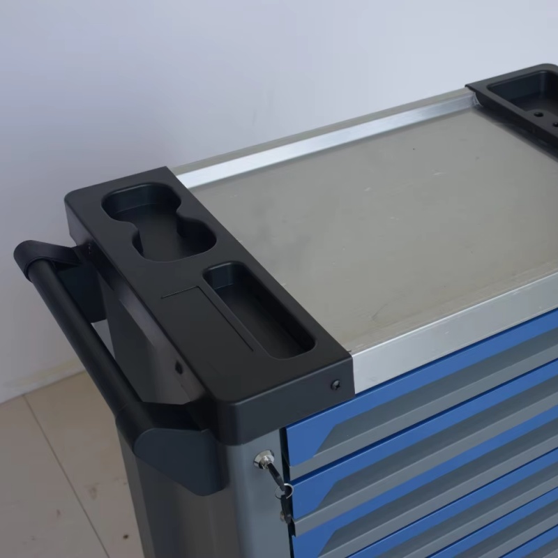 7-Drawer Lockable Rolling Stee - Workshop Tools Cabinet ulasan dan harga