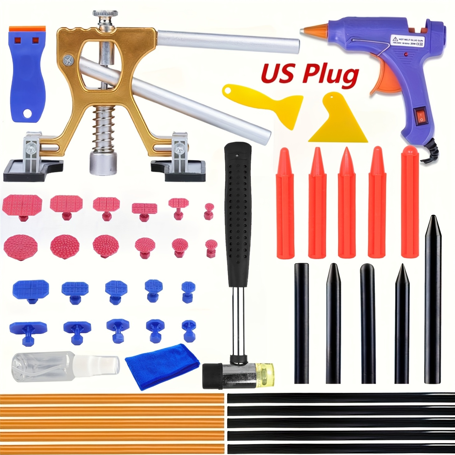 New Adjustable Car Auto Dent R - Car Workshop Tools Kit ulasan dan harga