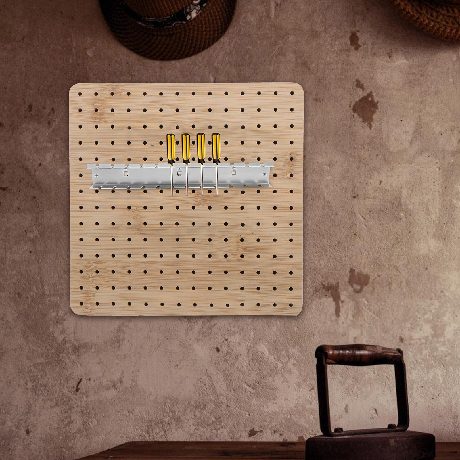 Heavy Duty Screwdriver Holder  - Workshop Tools Wall ulasan dan harga