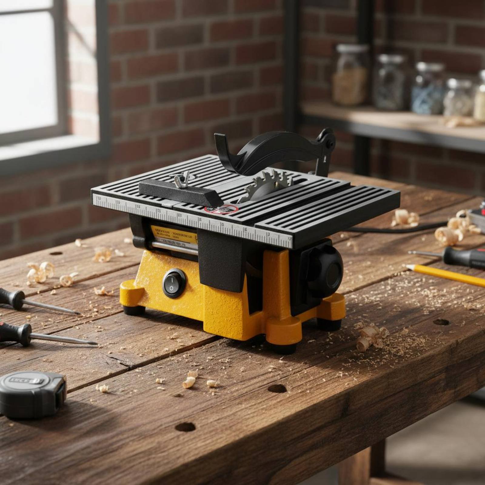 Mini Table Saw Portable Miniat - Workshop Tools Machine ulasan dan harga