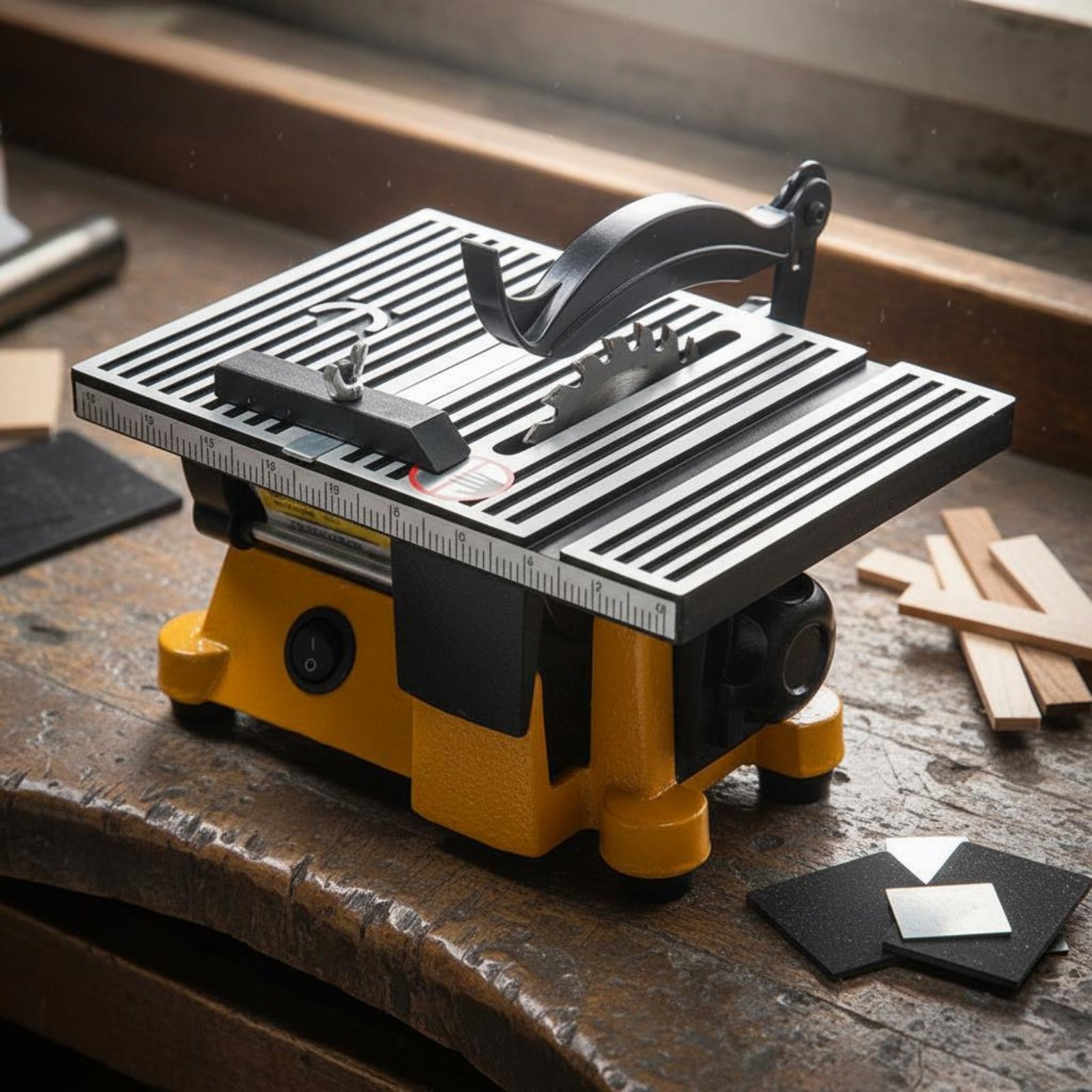Mini Table Saw Portable Miniat - Workshop Tools Machine ulasan dan harga