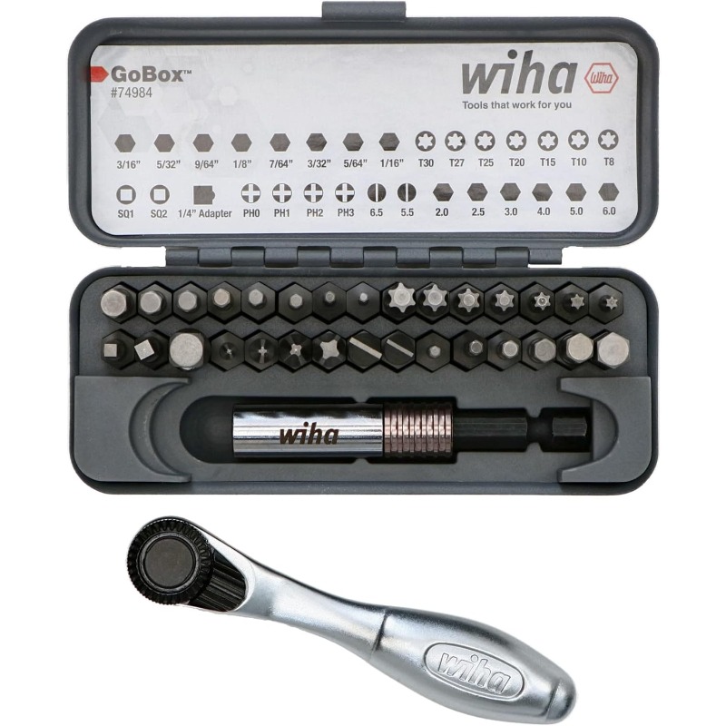 WIHA 74984 GoBox Drill Bit Set - Tools Vn ulasan dan harga