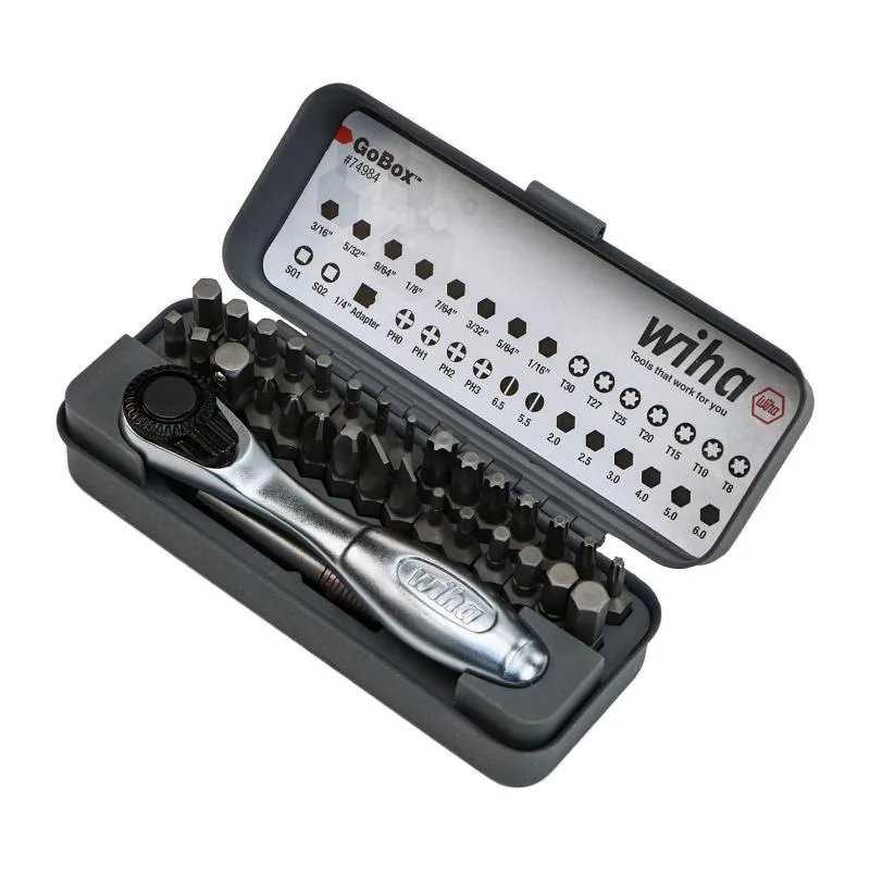 WIHA 74984 GoBox Drill Bit Set - Tools Vn ulasan dan harga